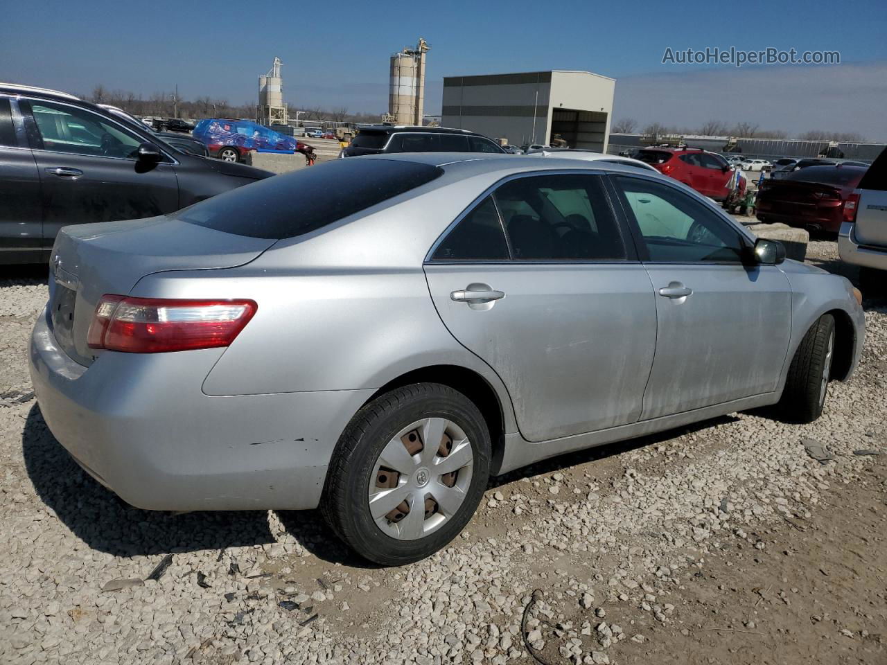 2007 Toyota Camry Ce Silver vin: 4T1BE46KX7U171413