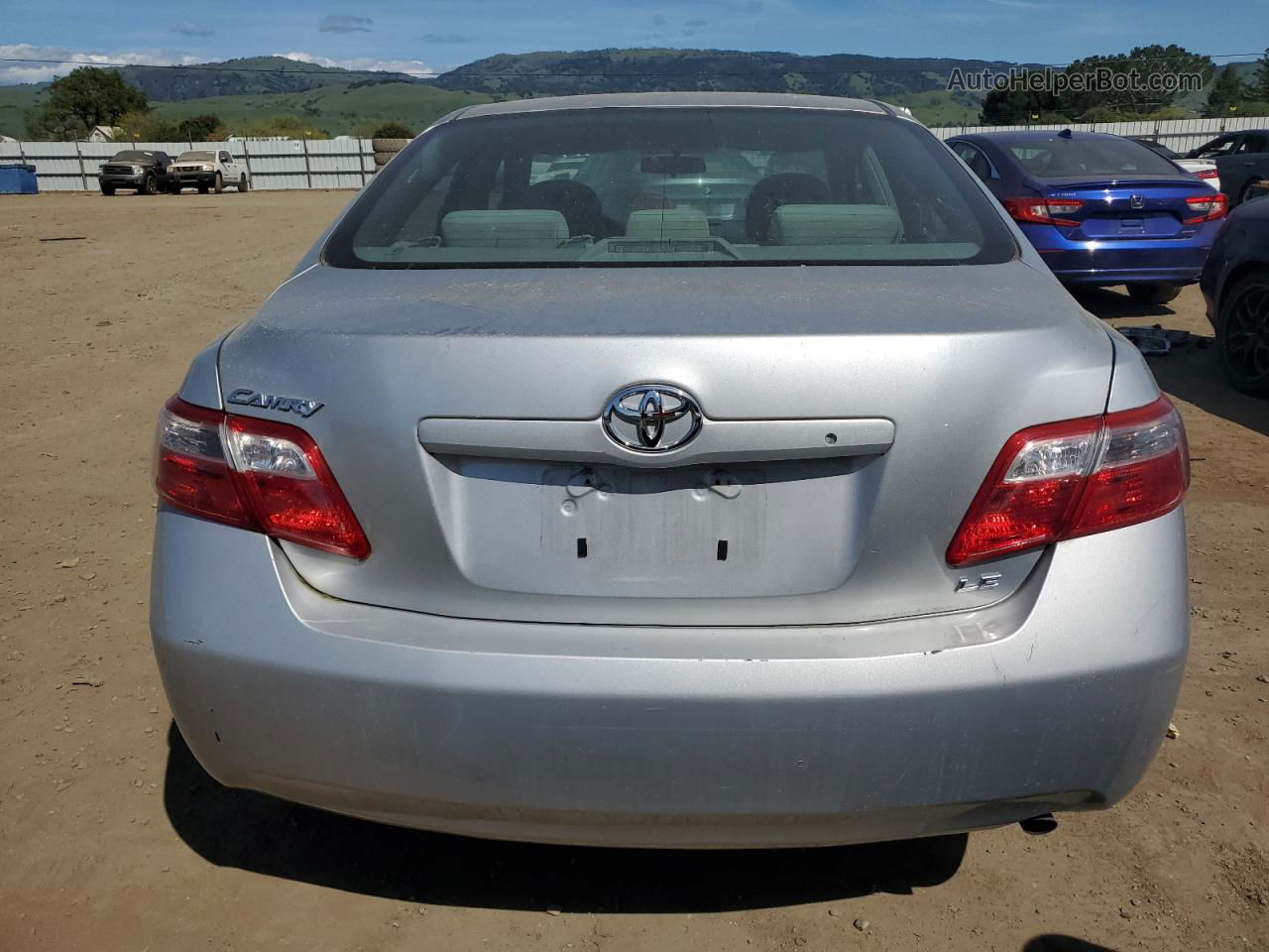 2007 Toyota Camry Ce Silver vin: 4T1BE46KX7U600078