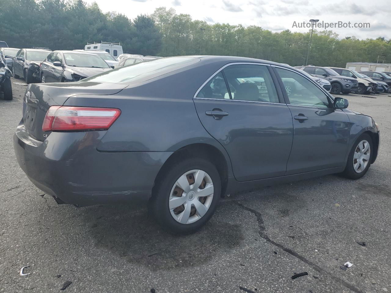 2008 Toyota Camry Ce Gray vin: 4T1BE46KX8U762908