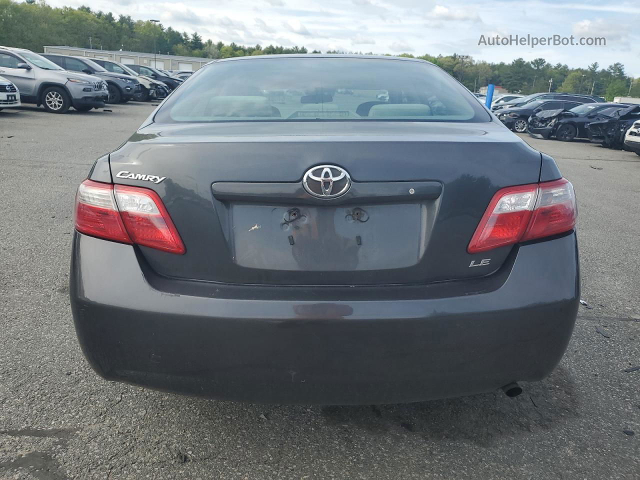 2008 Toyota Camry Ce Gray vin: 4T1BE46KX8U762908