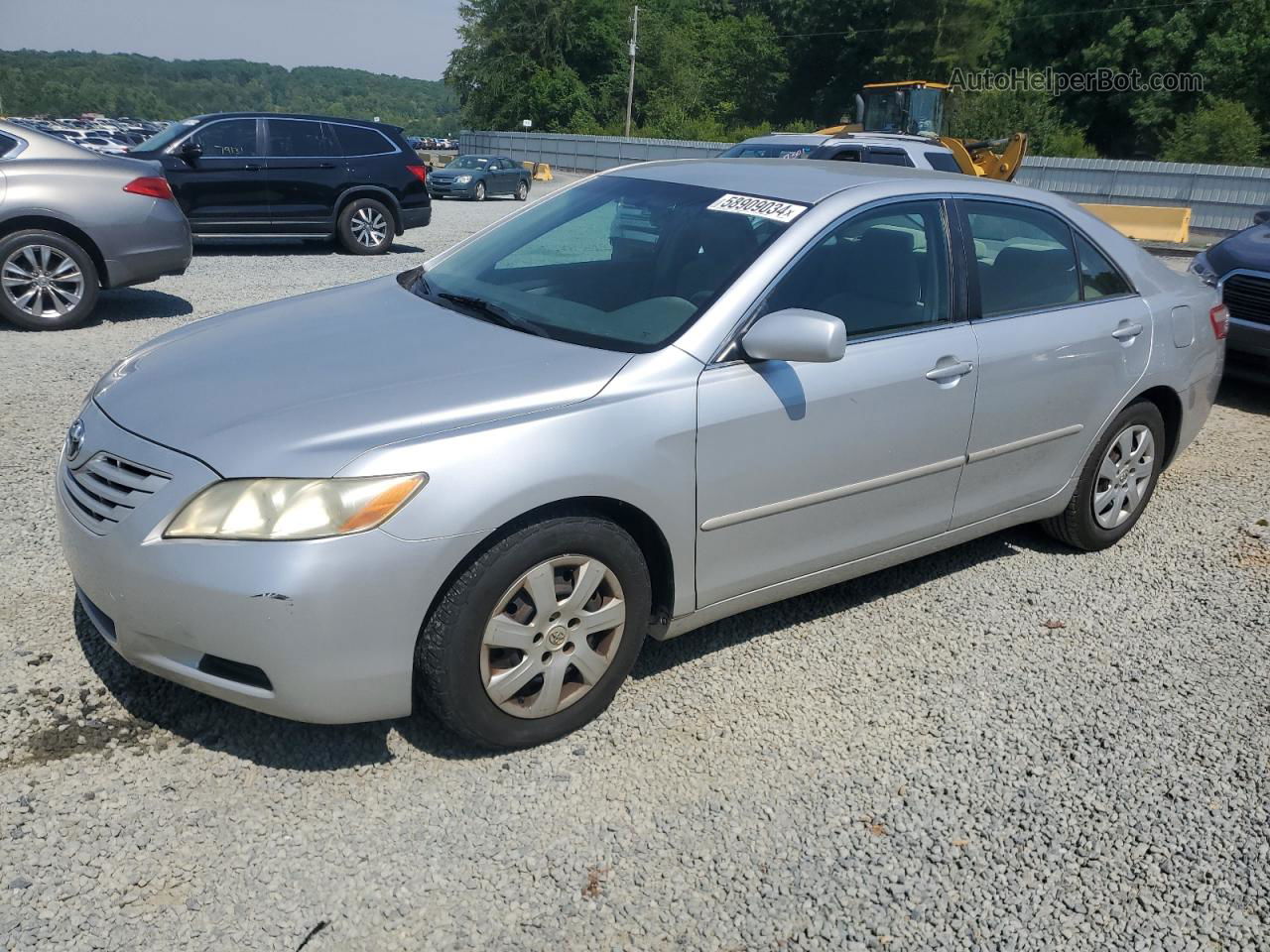 2009 Toyota Camry Base Silver vin: 4T1BE46KX9U320695