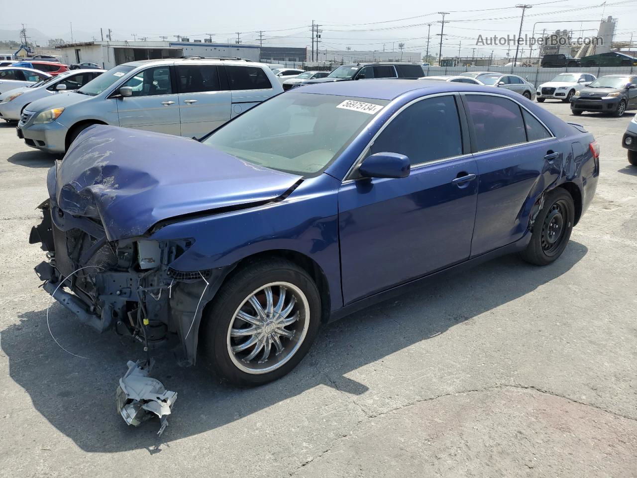 2009 Toyota Camry Base Blue vin: 4T1BE46KX9U330238