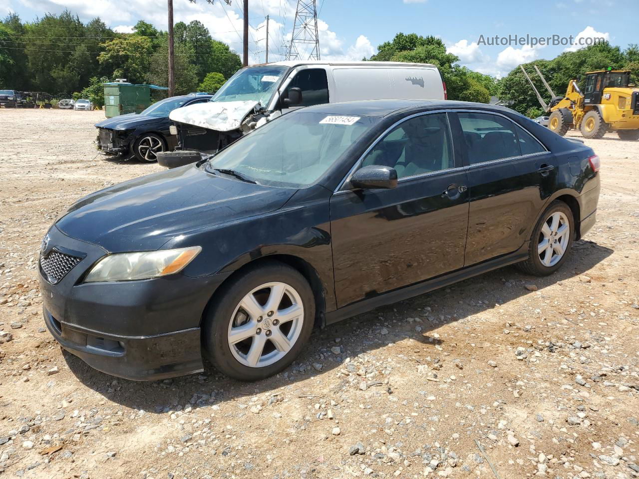 2009 Toyota Camry Base Черный vin: 4T1BE46KX9U349310