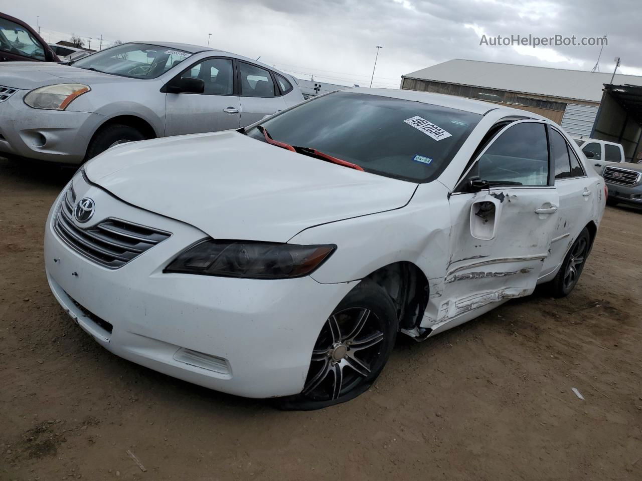 2009 Toyota Camry Base White vin: 4T1BE46KX9U811817