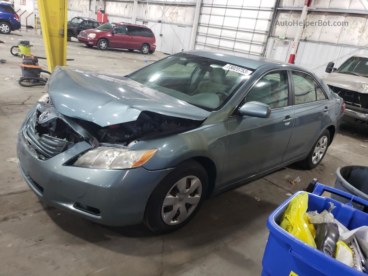 2009 Toyota Camry Base Зеленый vin: 4T1BE46KX9U885979