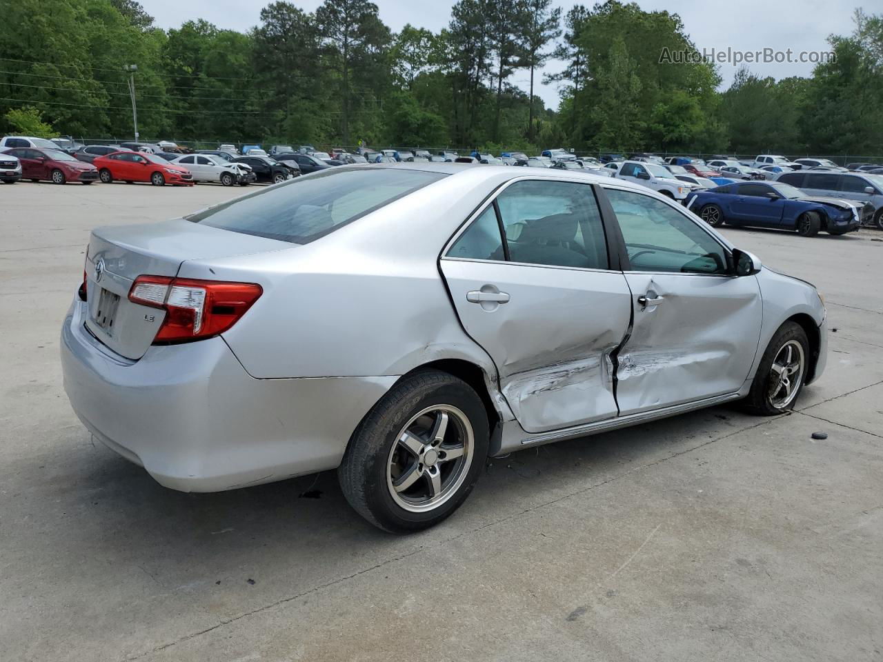 2012 Toyota Camry Base Silver vin: 4T1BF1FK0CU023440