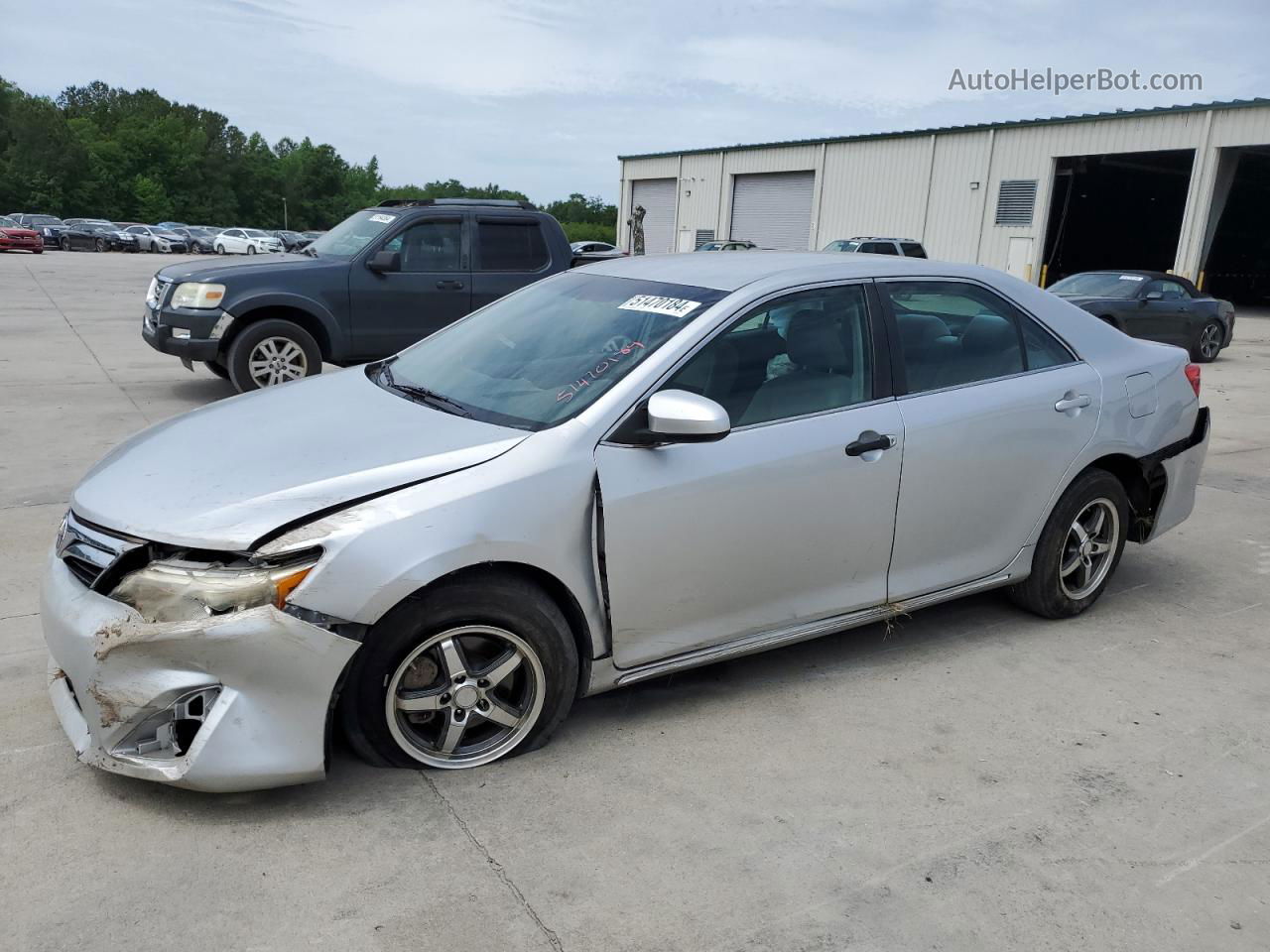 2012 Toyota Camry Base Silver vin: 4T1BF1FK0CU023440