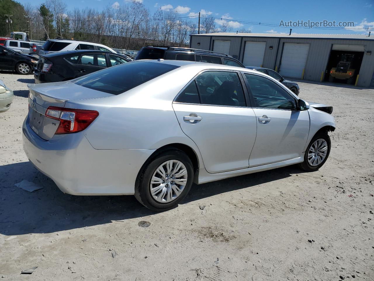 2012 Toyota Camry Base Silver vin: 4T1BF1FK0CU034549