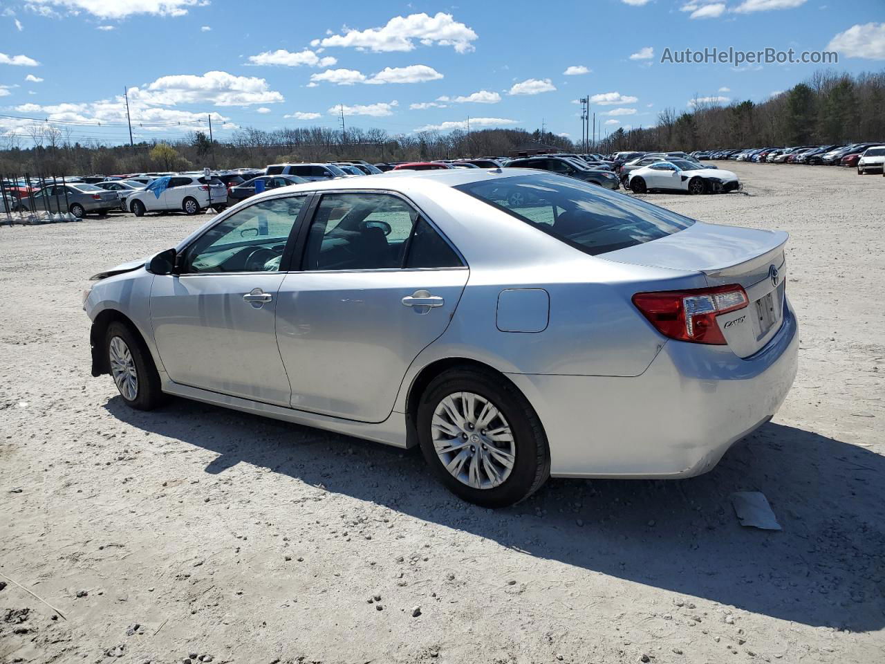 2012 Toyota Camry Base Silver vin: 4T1BF1FK0CU034549