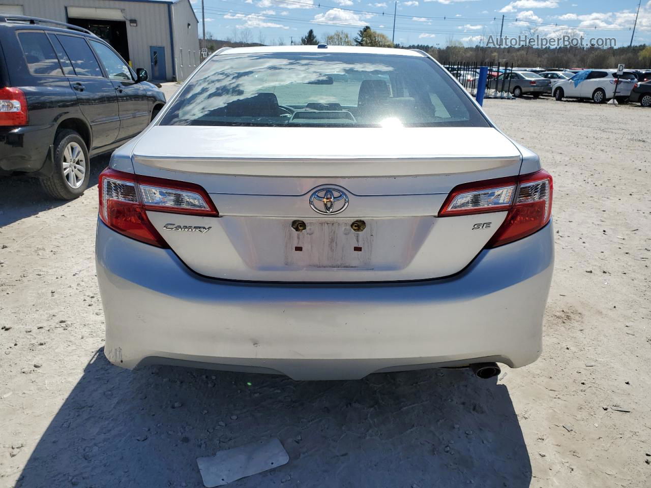 2012 Toyota Camry Base Silver vin: 4T1BF1FK0CU034549