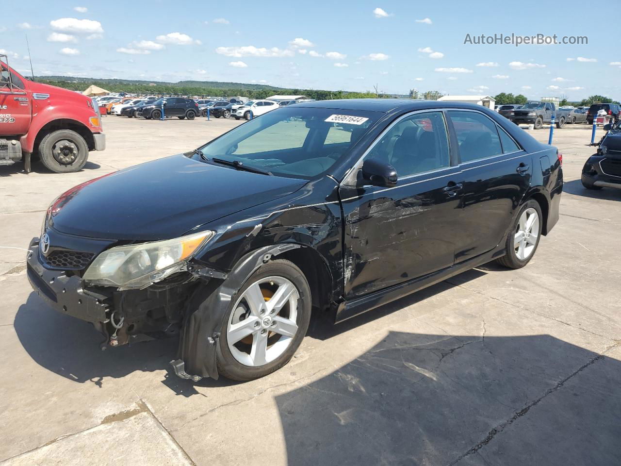 2012 Toyota Camry Base Black vin: 4T1BF1FK0CU041808