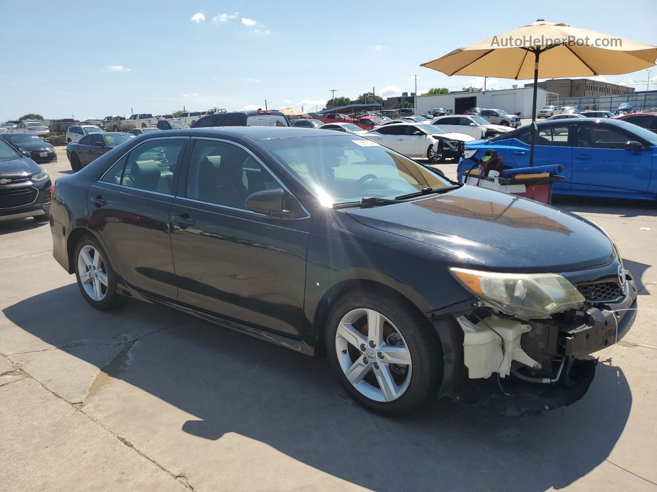 2012 Toyota Camry Base Black vin: 4T1BF1FK0CU041808