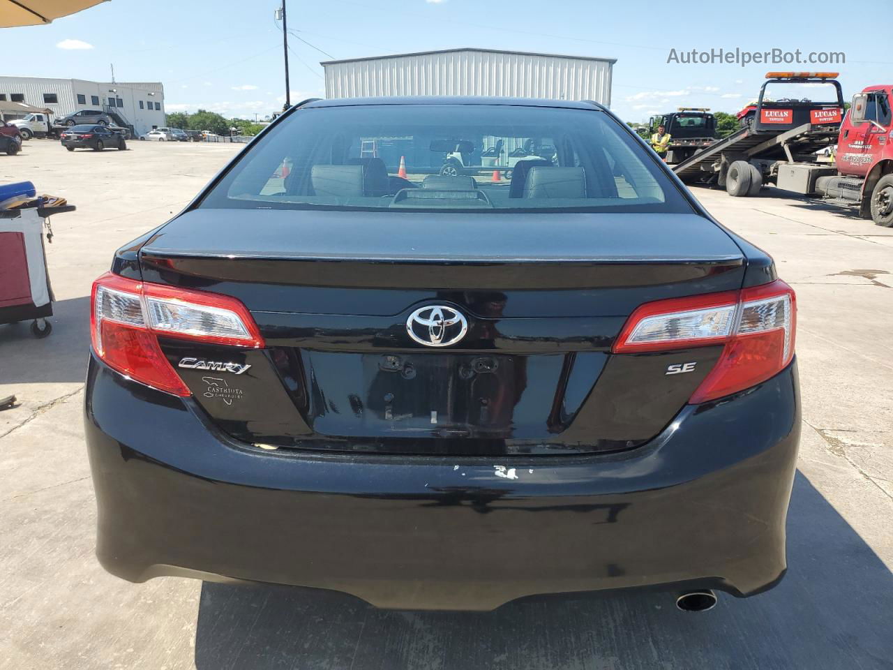 2012 Toyota Camry Base Black vin: 4T1BF1FK0CU041808