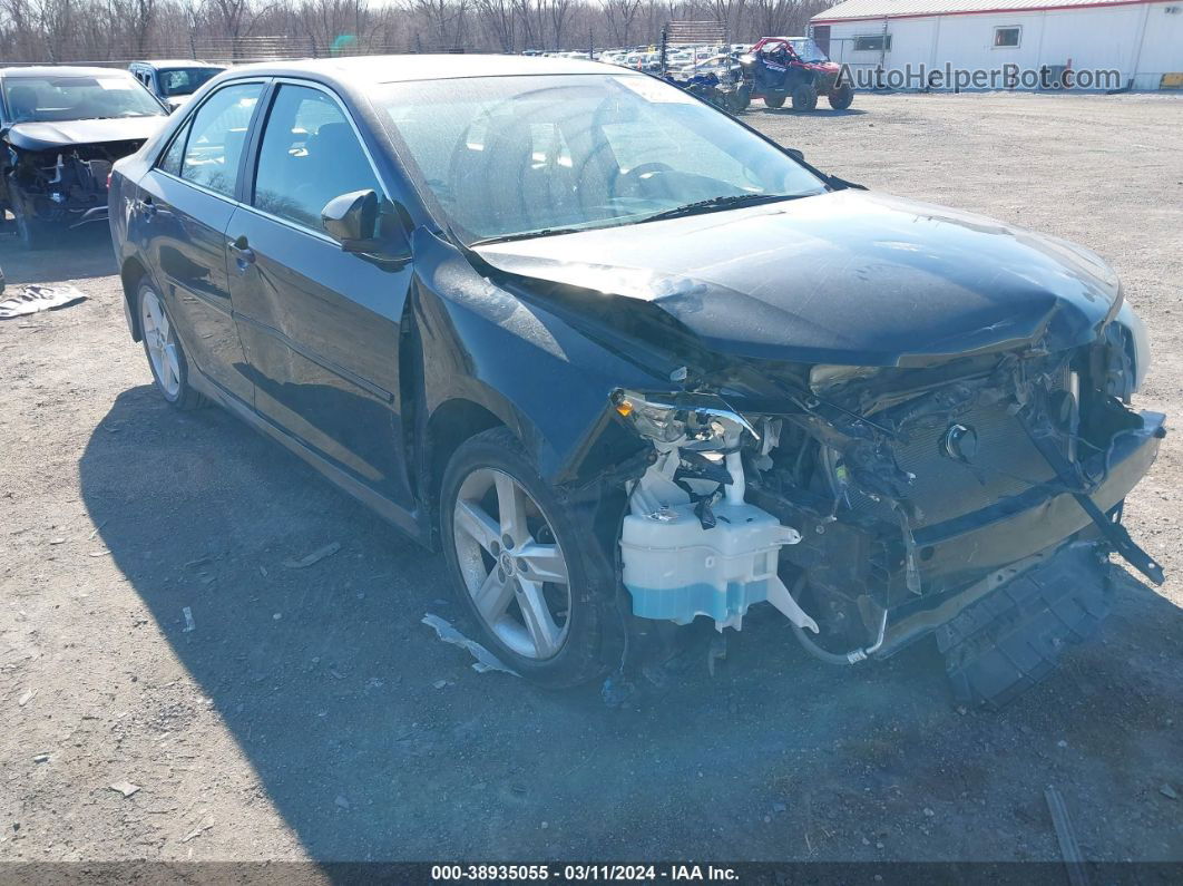 2012 Toyota Camry Se Black vin: 4T1BF1FK0CU079619