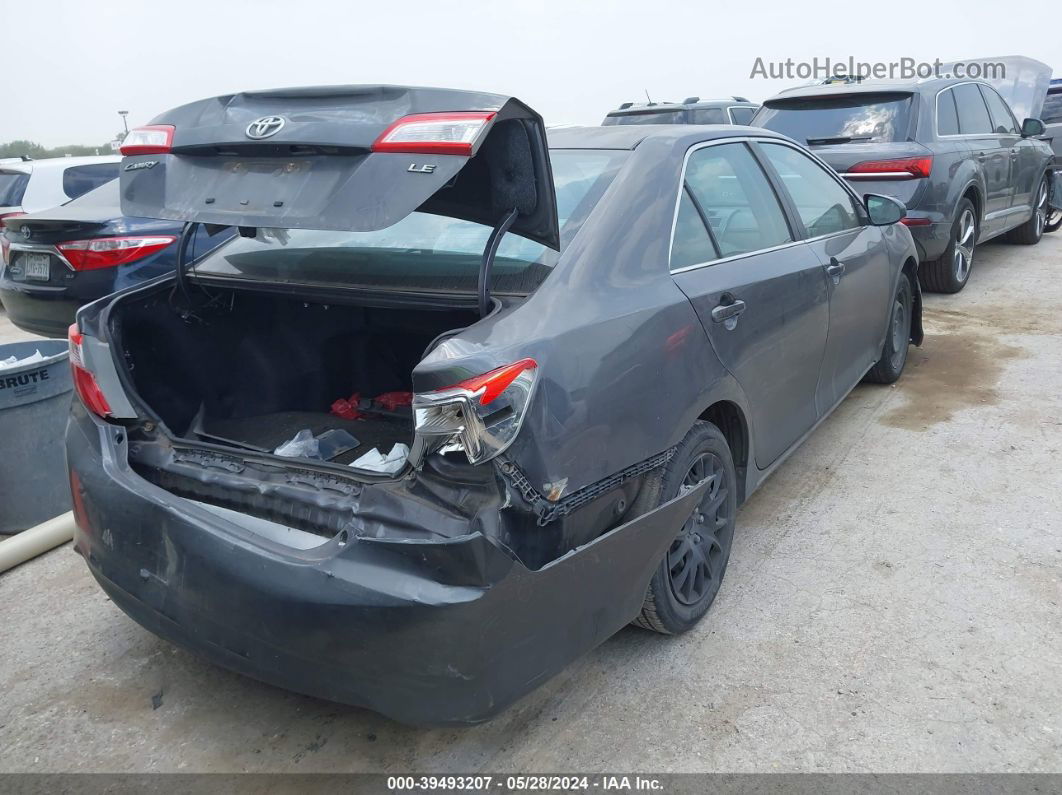 2012 Toyota Camry Le Серый vin: 4T1BF1FK0CU101361