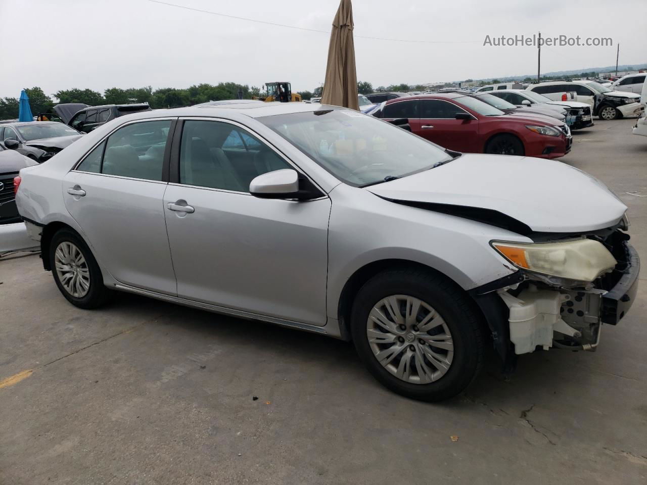 2012 Toyota Camry Base Silver vin: 4T1BF1FK0CU105703