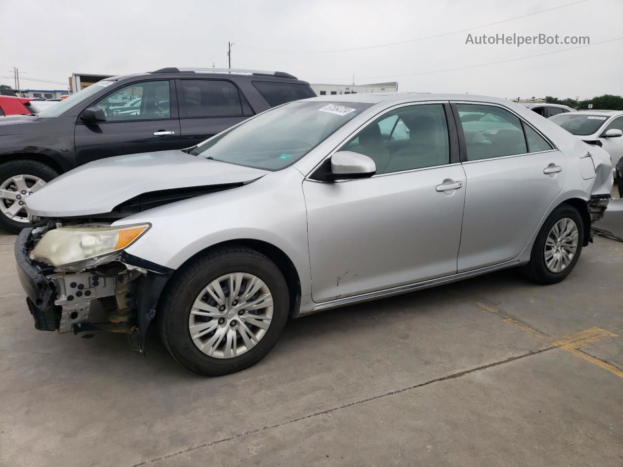 2012 Toyota Camry Base Silver vin: 4T1BF1FK0CU105703