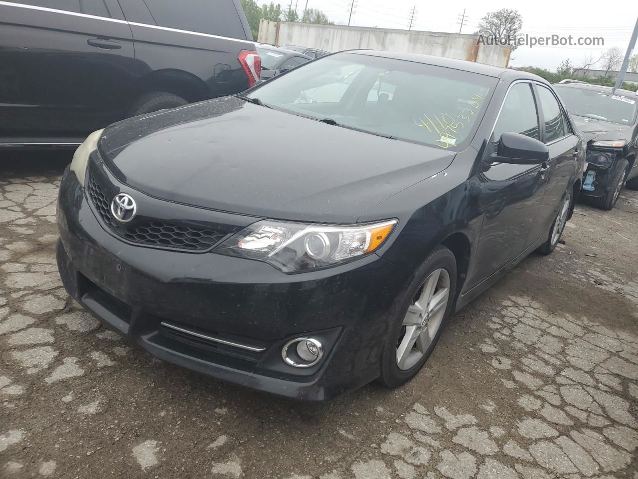 2012 Toyota Camry Base Black vin: 4T1BF1FK0CU110464