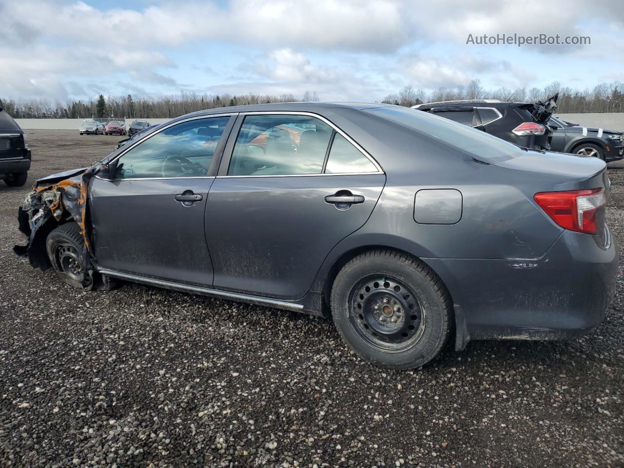 2012 Toyota Camry Base Серый vin: 4T1BF1FK0CU149197