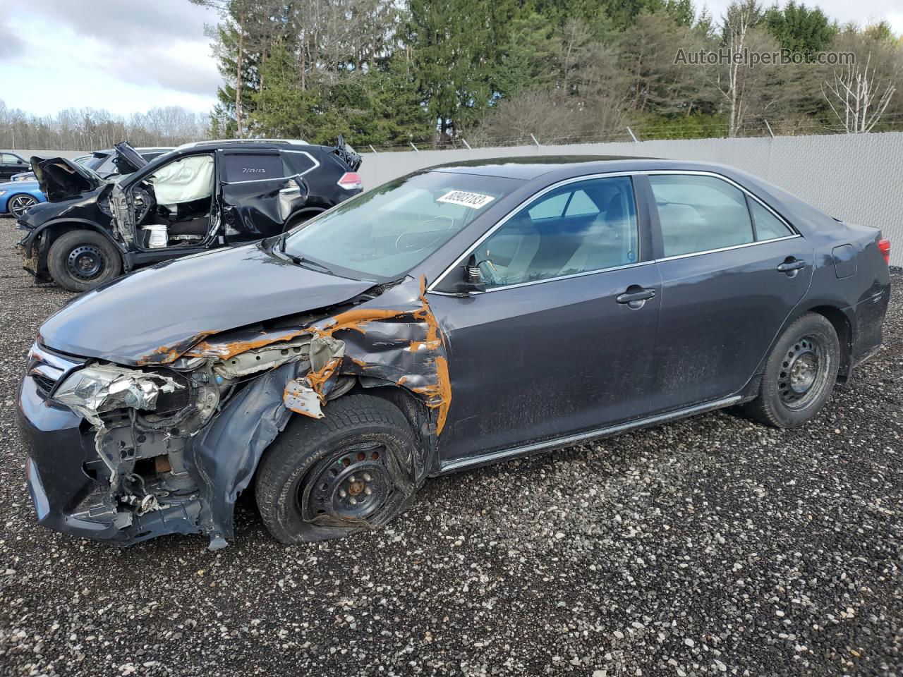 2012 Toyota Camry Base Gray vin: 4T1BF1FK0CU149197