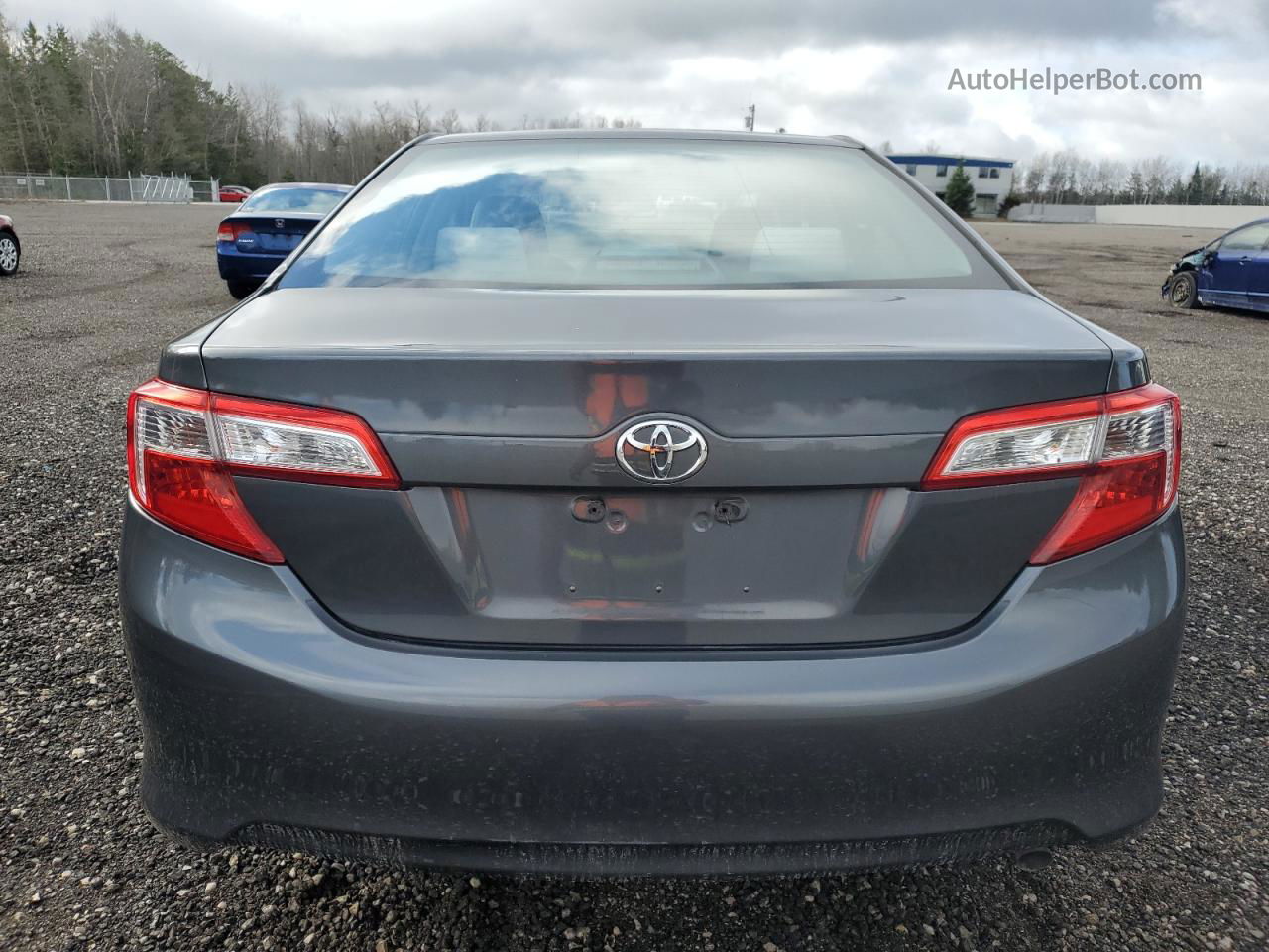 2012 Toyota Camry Base Серый vin: 4T1BF1FK0CU149197