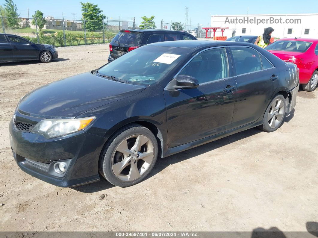 2012 Toyota Camry Se Limited Edition Black vin: 4T1BF1FK0CU159728