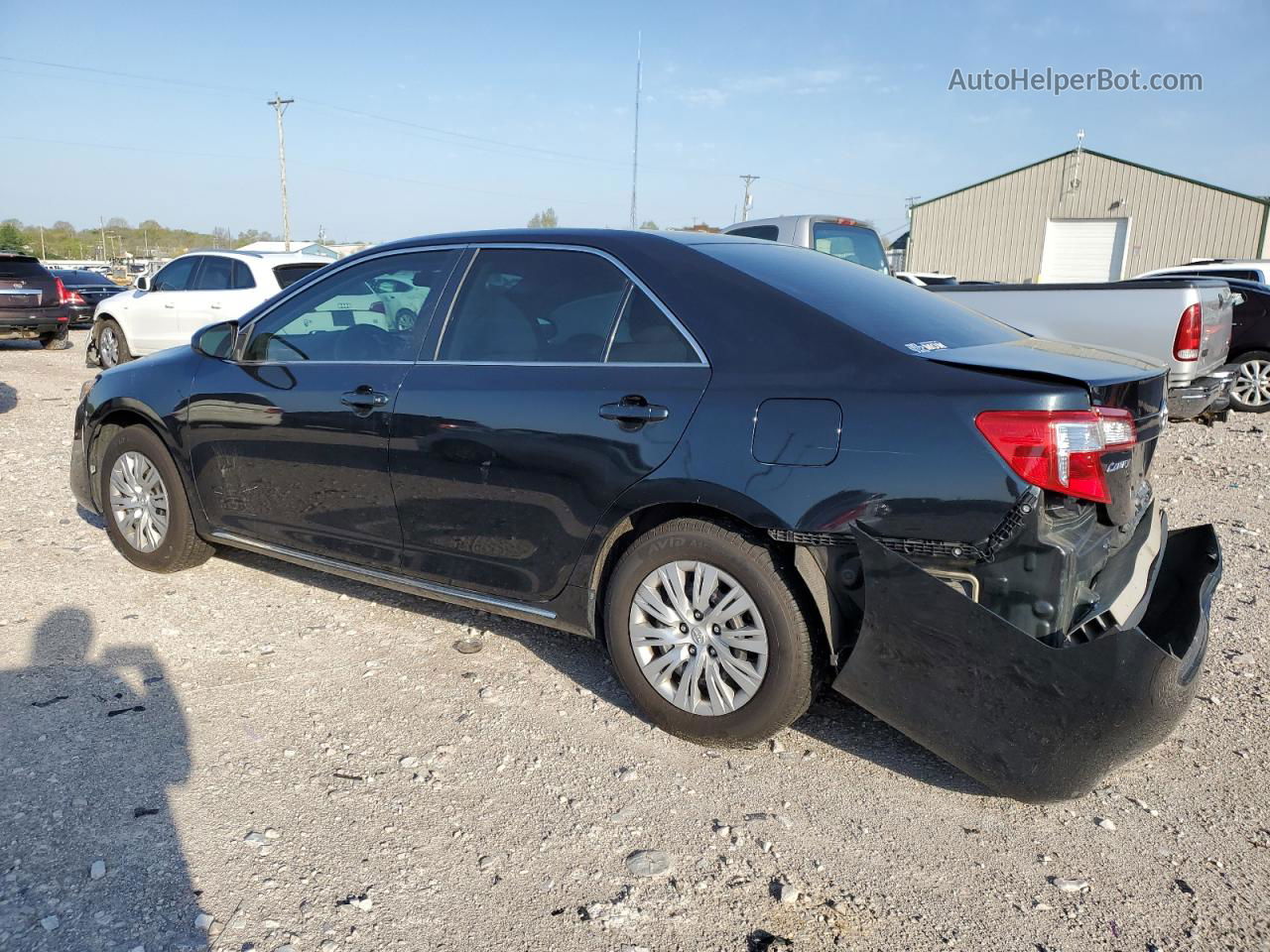 2012 Toyota Camry Base Черный vin: 4T1BF1FK0CU170079