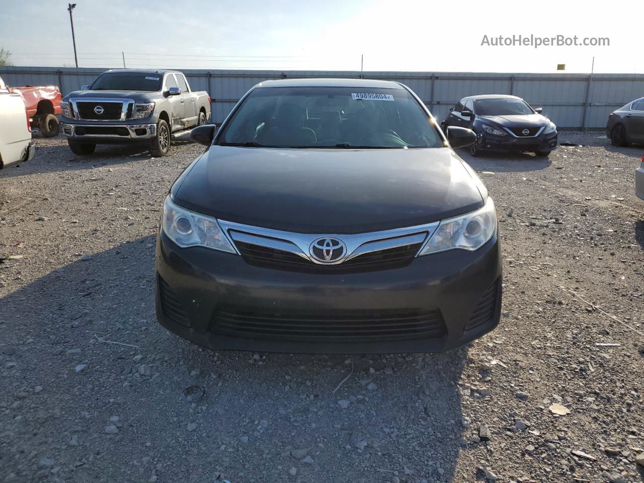 2012 Toyota Camry Base Черный vin: 4T1BF1FK0CU170079