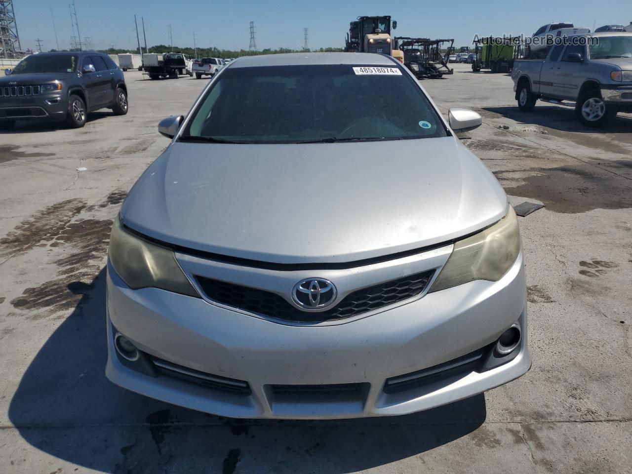 2012 Toyota Camry Base Silver vin: 4T1BF1FK0CU173581
