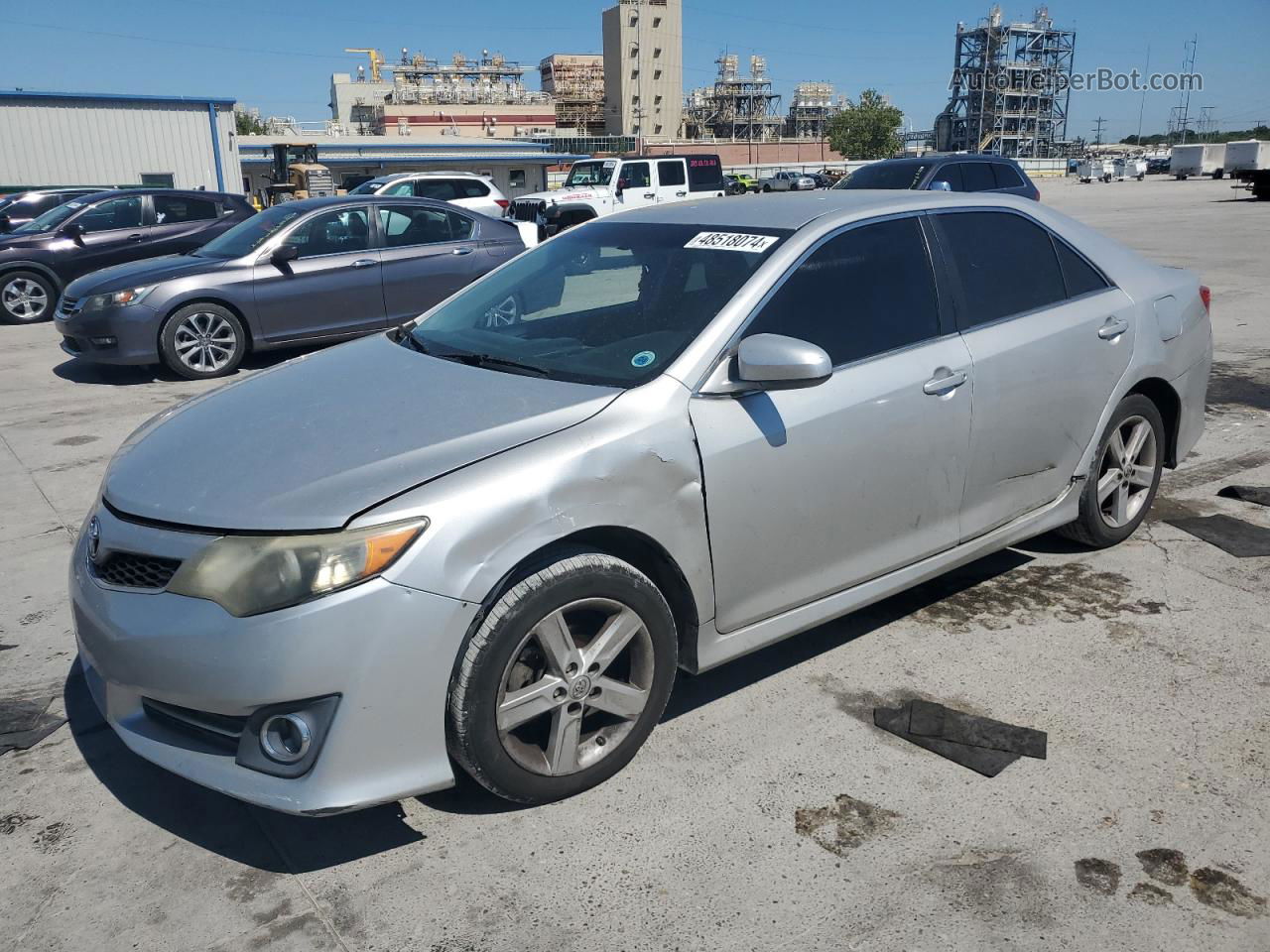 2012 Toyota Camry Base Серебряный vin: 4T1BF1FK0CU173581