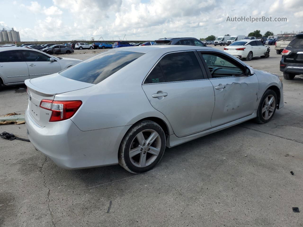 2012 Toyota Camry Base Silver vin: 4T1BF1FK0CU173581