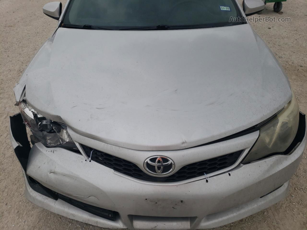 2012 Toyota Camry Base Серебряный vin: 4T1BF1FK0CU183124