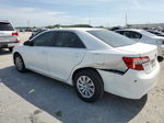 2012 Toyota Camry Base White vin: 4T1BF1FK0CU197668