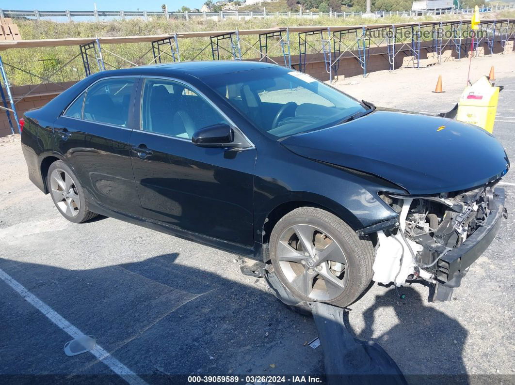 2012 Toyota Camry Se Limited Edition Black vin: 4T1BF1FK0CU201797