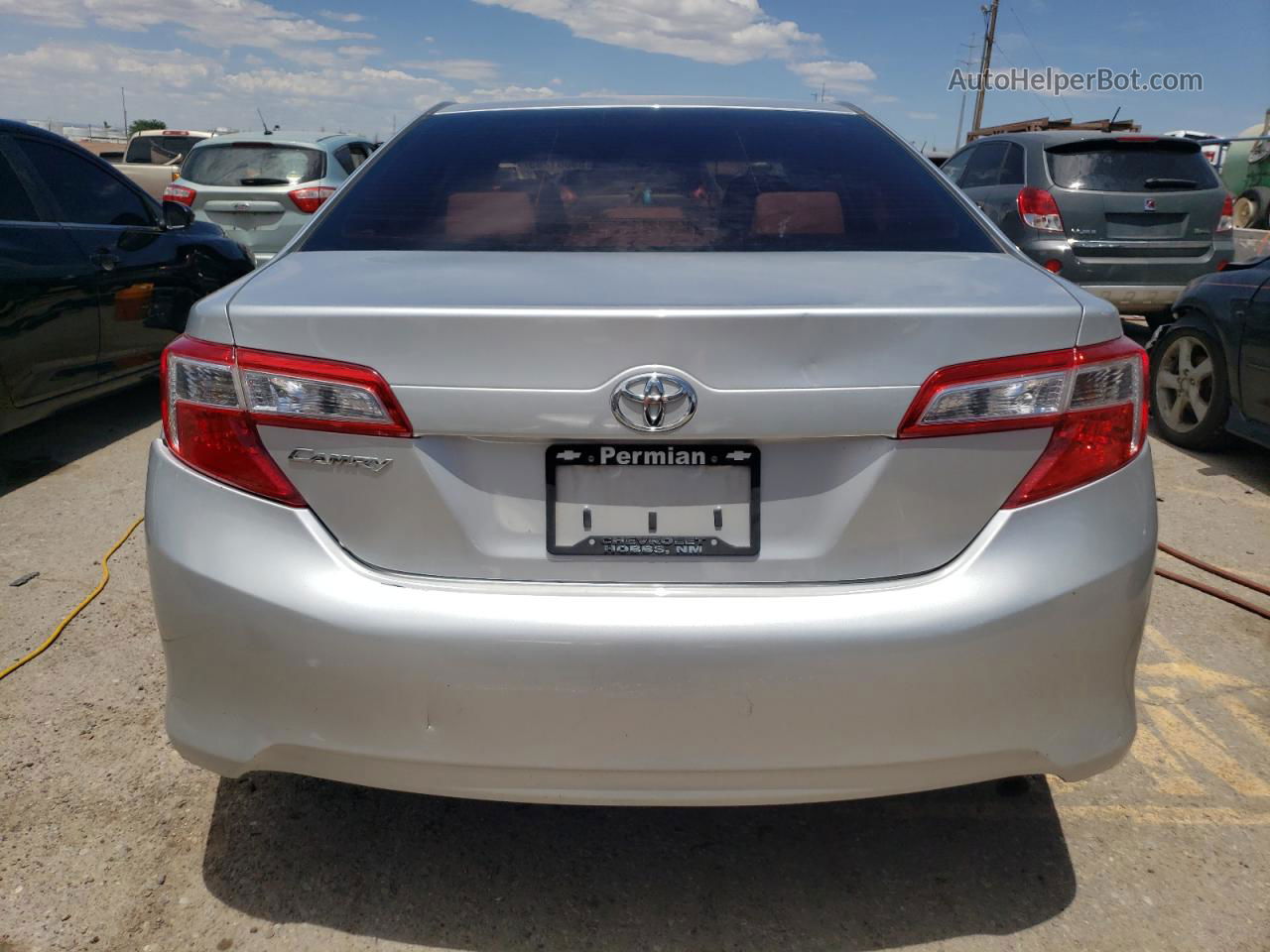 2012 Toyota Camry Base Серебряный vin: 4T1BF1FK0CU519435