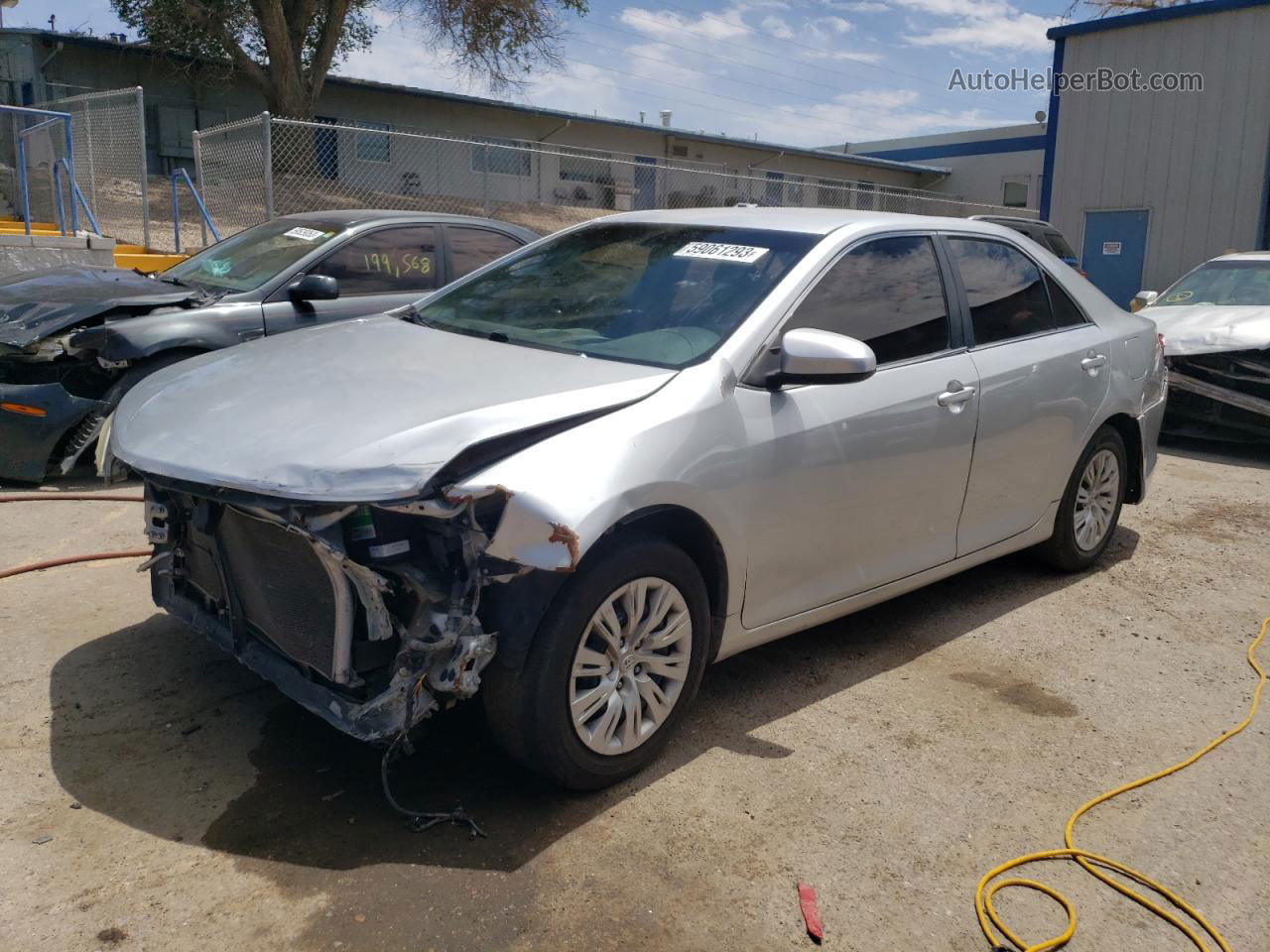 2012 Toyota Camry Base Серебряный vin: 4T1BF1FK0CU519435