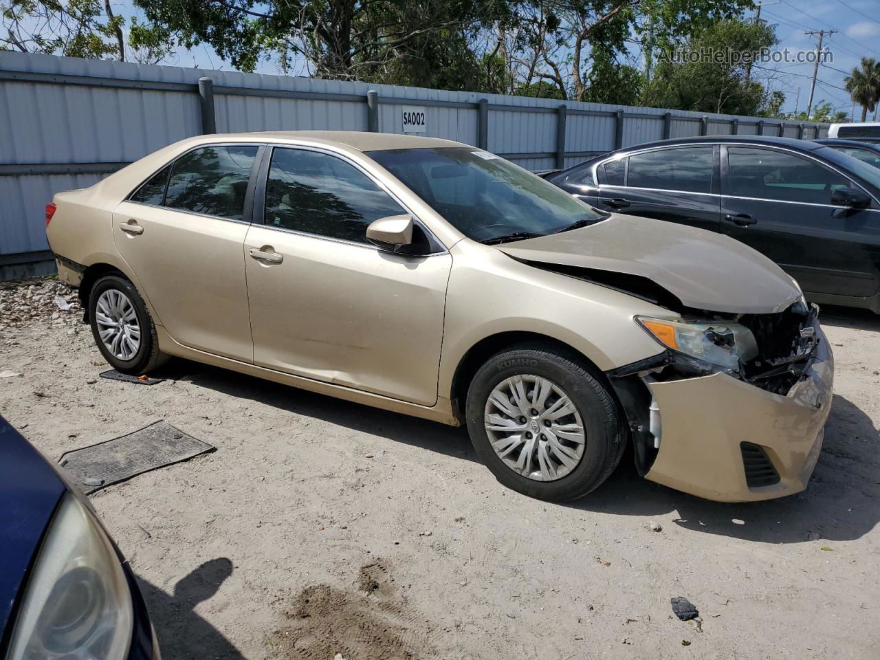 2012 Toyota Camry Base Gold vin: 4T1BF1FK0CU523551