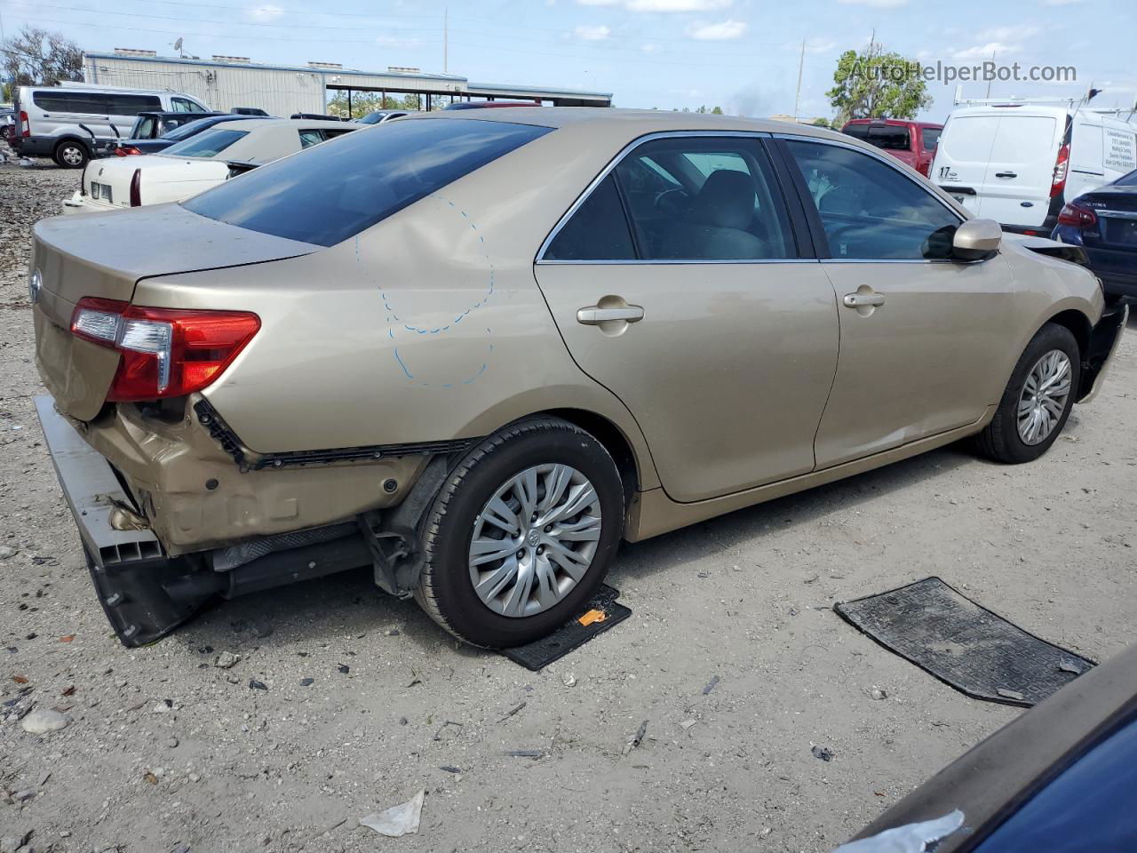 2012 Toyota Camry Base Gold vin: 4T1BF1FK0CU523551