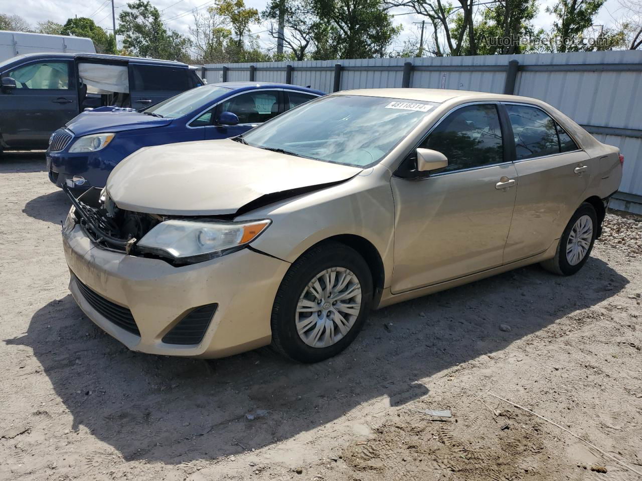 2012 Toyota Camry Base Gold vin: 4T1BF1FK0CU523551