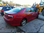 2012 Toyota Camry Se Red vin: 4T1BF1FK0CU528264