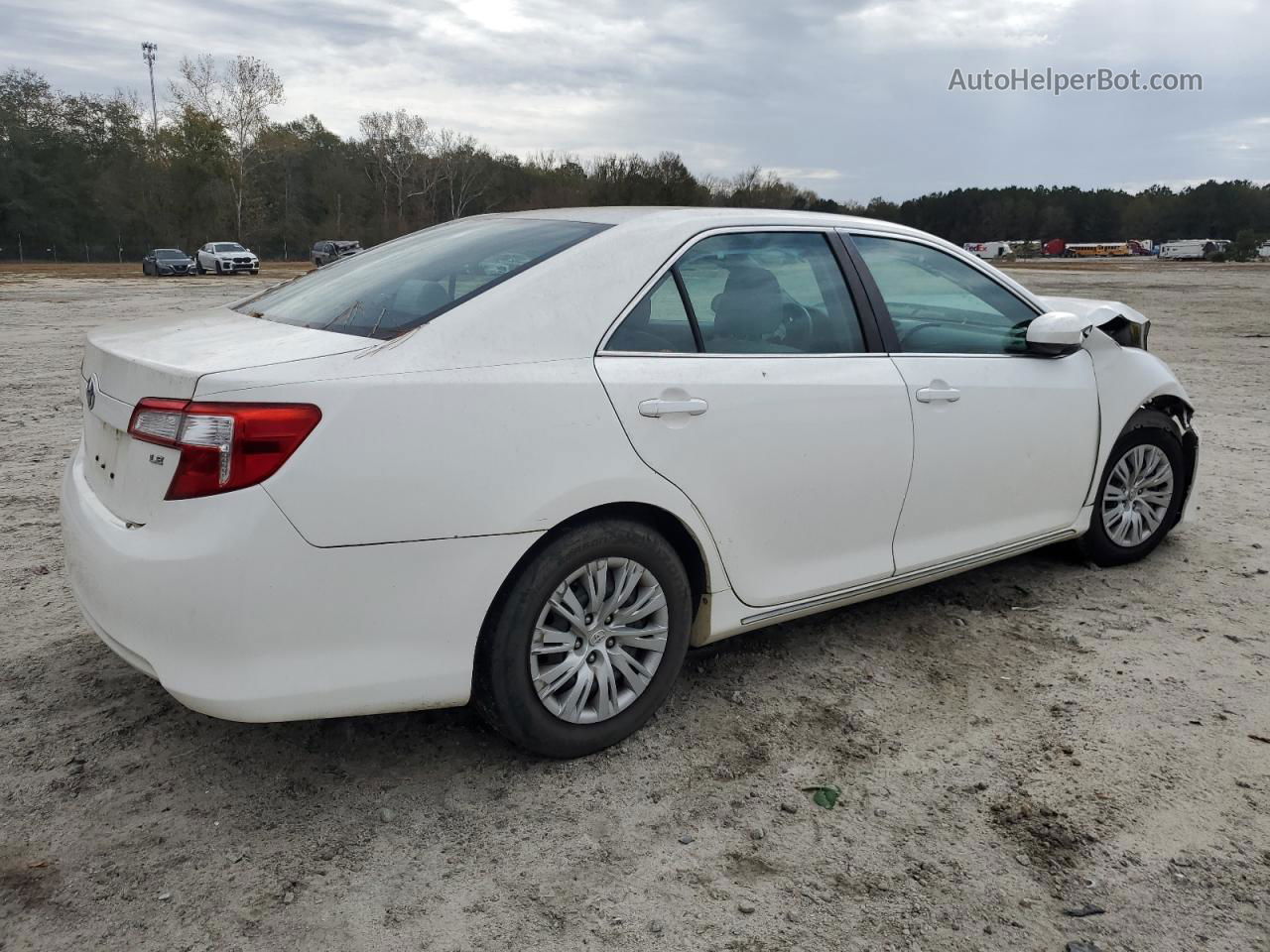 2012 Toyota Camry Base White vin: 4T1BF1FK0CU566089