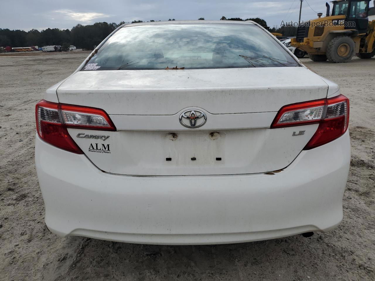 2012 Toyota Camry Base White vin: 4T1BF1FK0CU566089