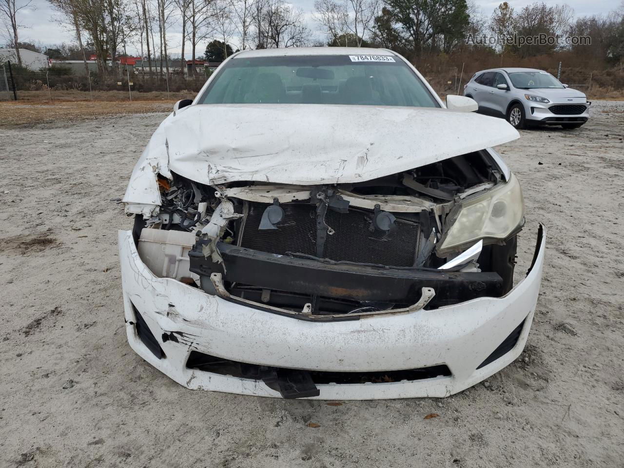 2012 Toyota Camry Base White vin: 4T1BF1FK0CU566089