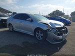 2012 Toyota Camry Se Silver vin: 4T1BF1FK0CU577349