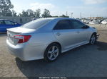 2012 Toyota Camry Se Silver vin: 4T1BF1FK0CU577349