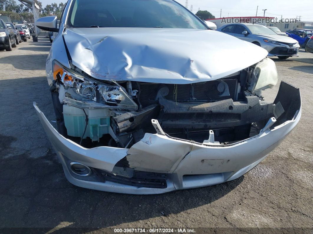 2012 Toyota Camry Se Silver vin: 4T1BF1FK0CU577349