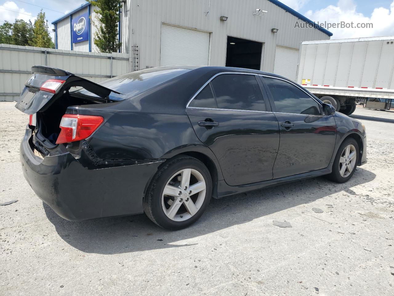 2012 Toyota Camry Base Black vin: 4T1BF1FK0CU592000