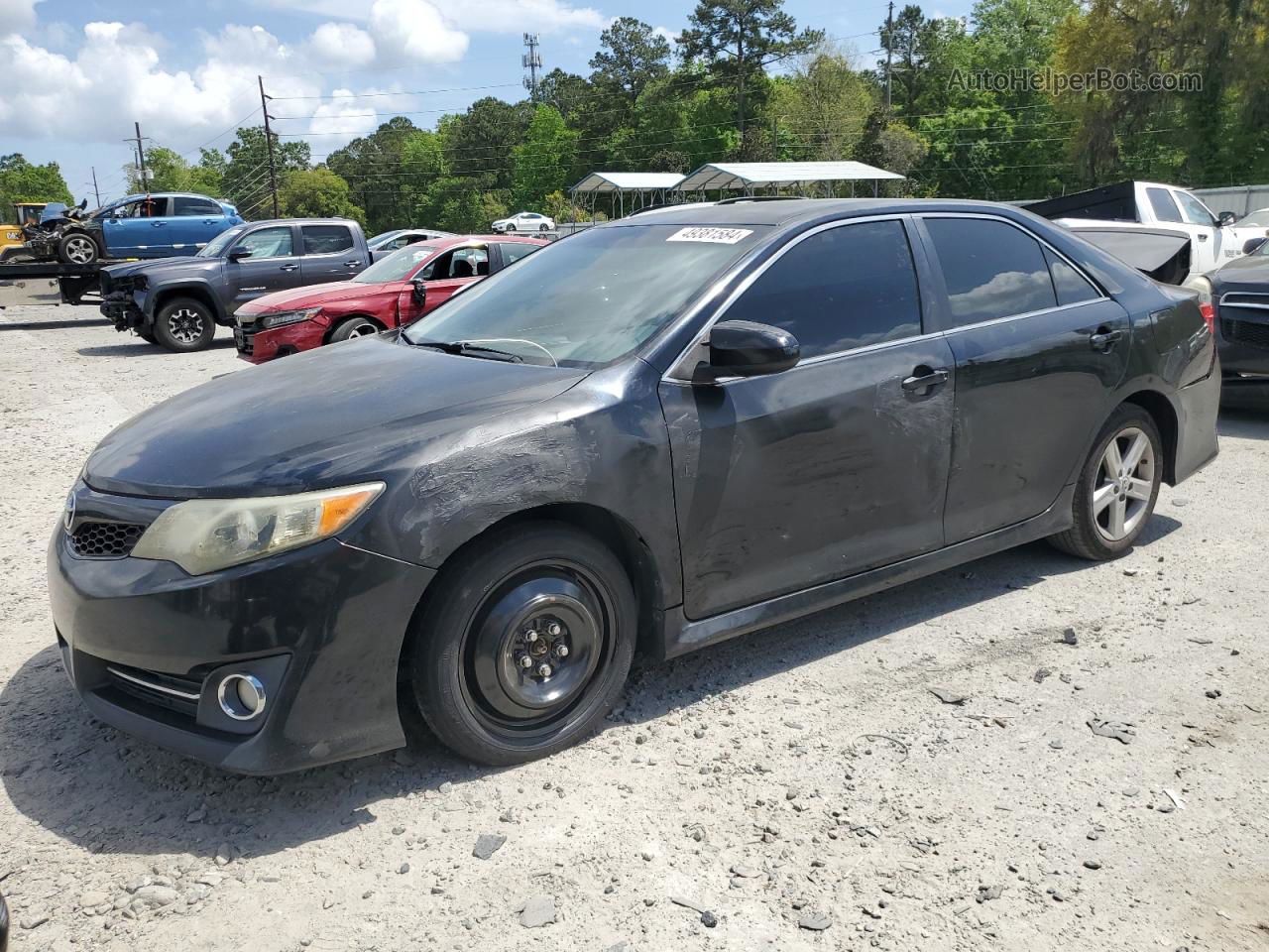 2012 Toyota Camry Base Black vin: 4T1BF1FK0CU592000