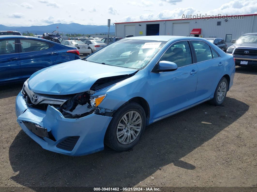 2012 Toyota Camry Le Blue vin: 4T1BF1FK0CU594314