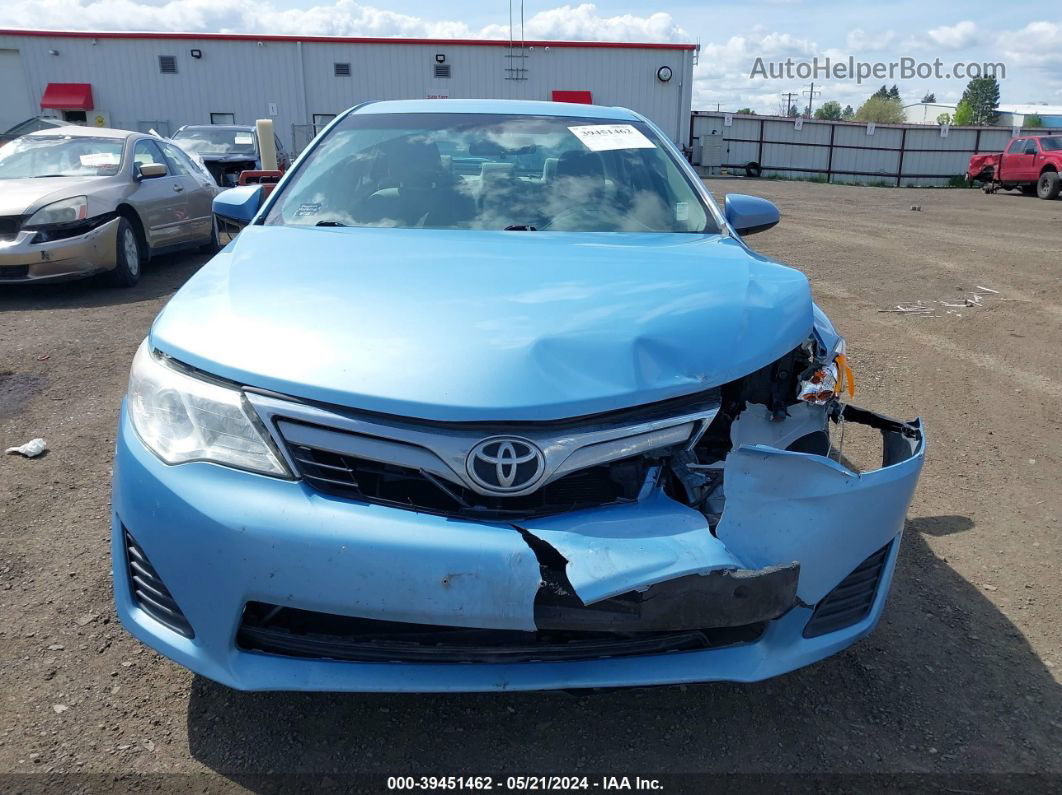 2012 Toyota Camry Le Blue vin: 4T1BF1FK0CU594314